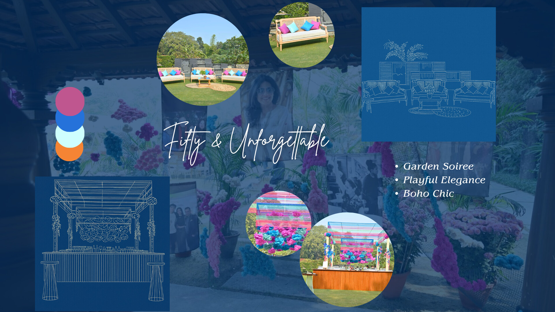 Fifty and Unforgettable folder cover