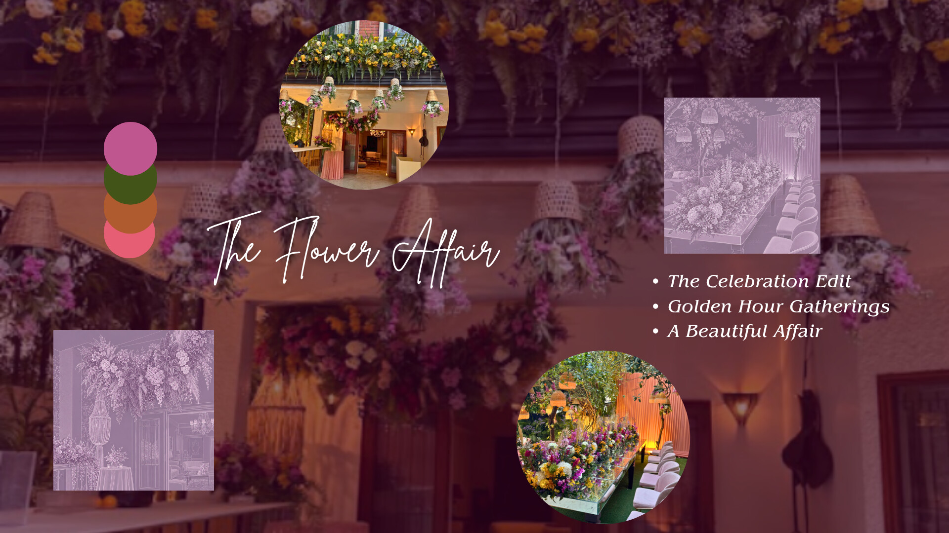 The Flower Affair folder cover