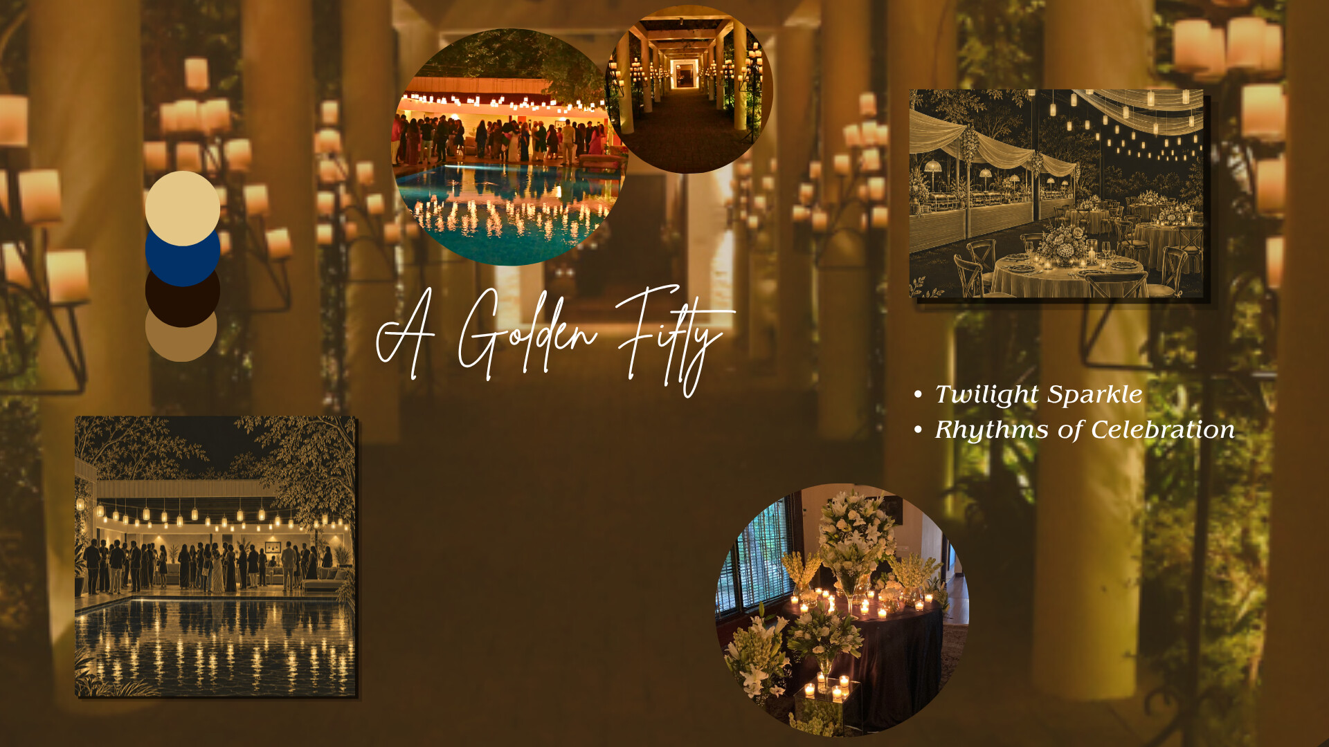 A Golden Fifty folder cover